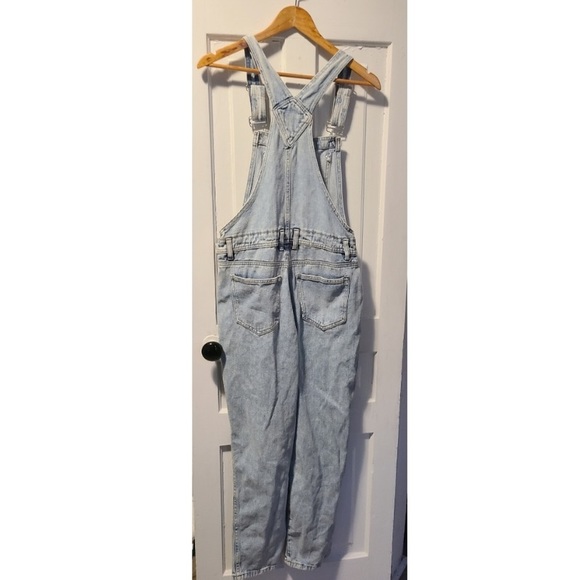 Refuge Light Wash Denim Overalls - Medium - Picture 2 of 7